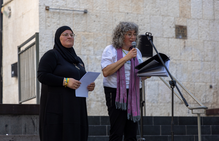 Ghadir Hani de Women Wage for Peace et Rabbi Sigal Dabach Asher ©MAB/TSM