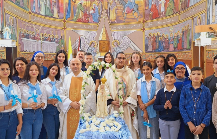 Consécration à Jésus à travers la Vierge Marie de seize jeunes de la paroisse, le 27 octobre 2024 ©Ilquddas Ara